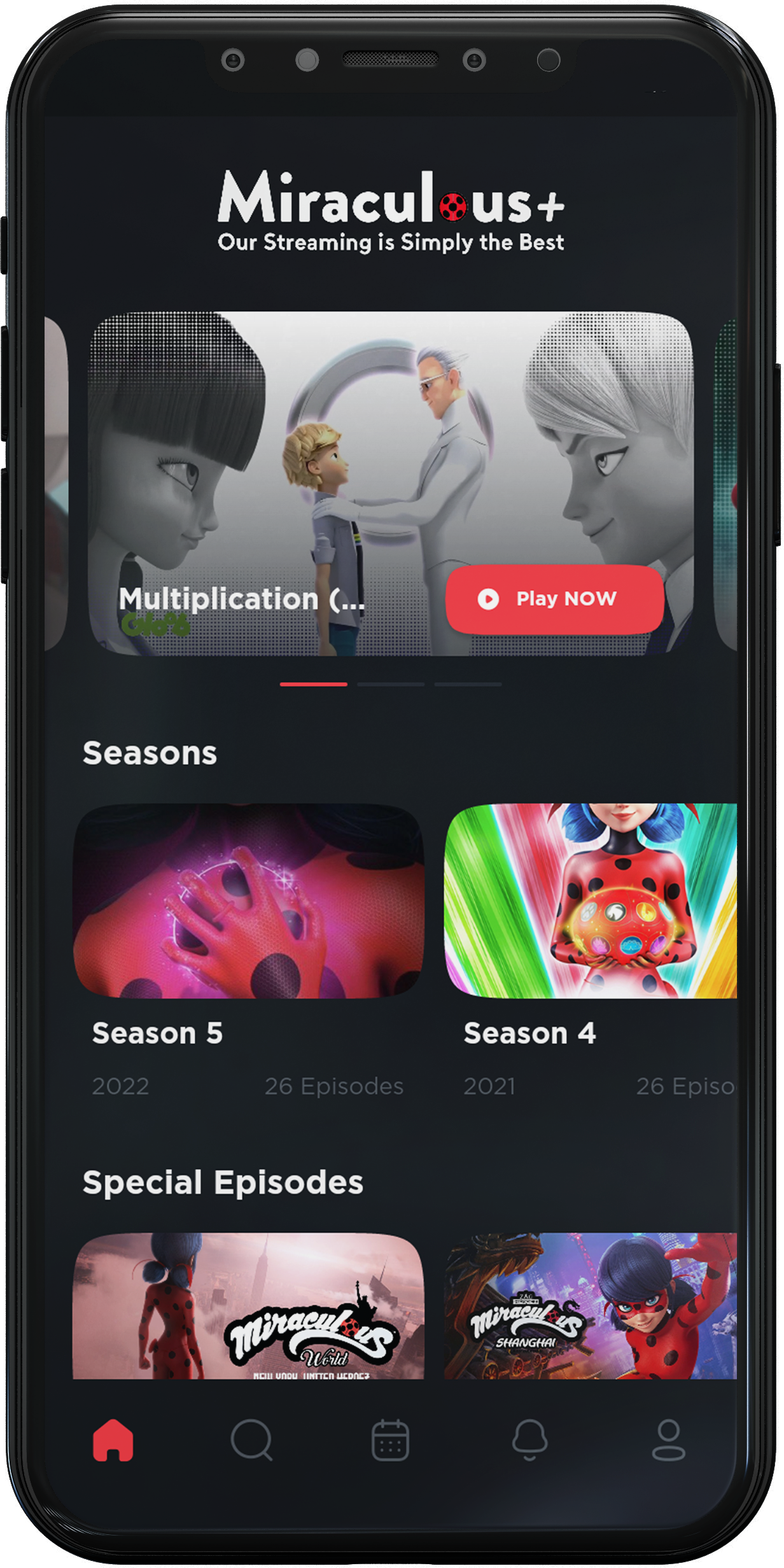 First Page from App